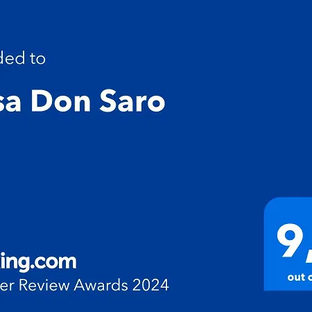Сasa de vacaciones Casa Don Saro